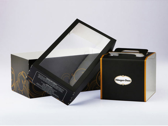 Haagan Daz Cake Box Packaging 4